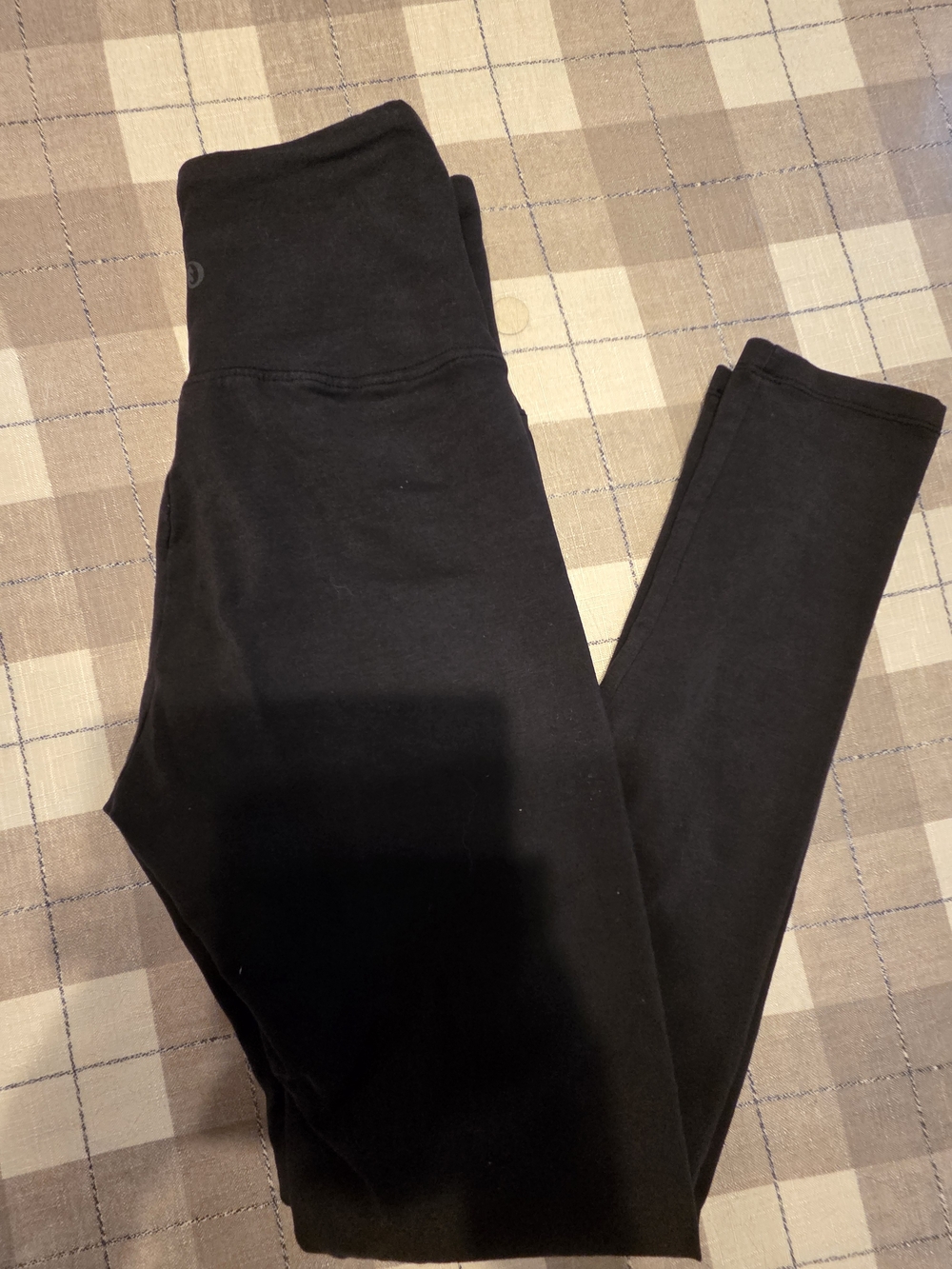 TEN TREE-Black High-Waist Leggings